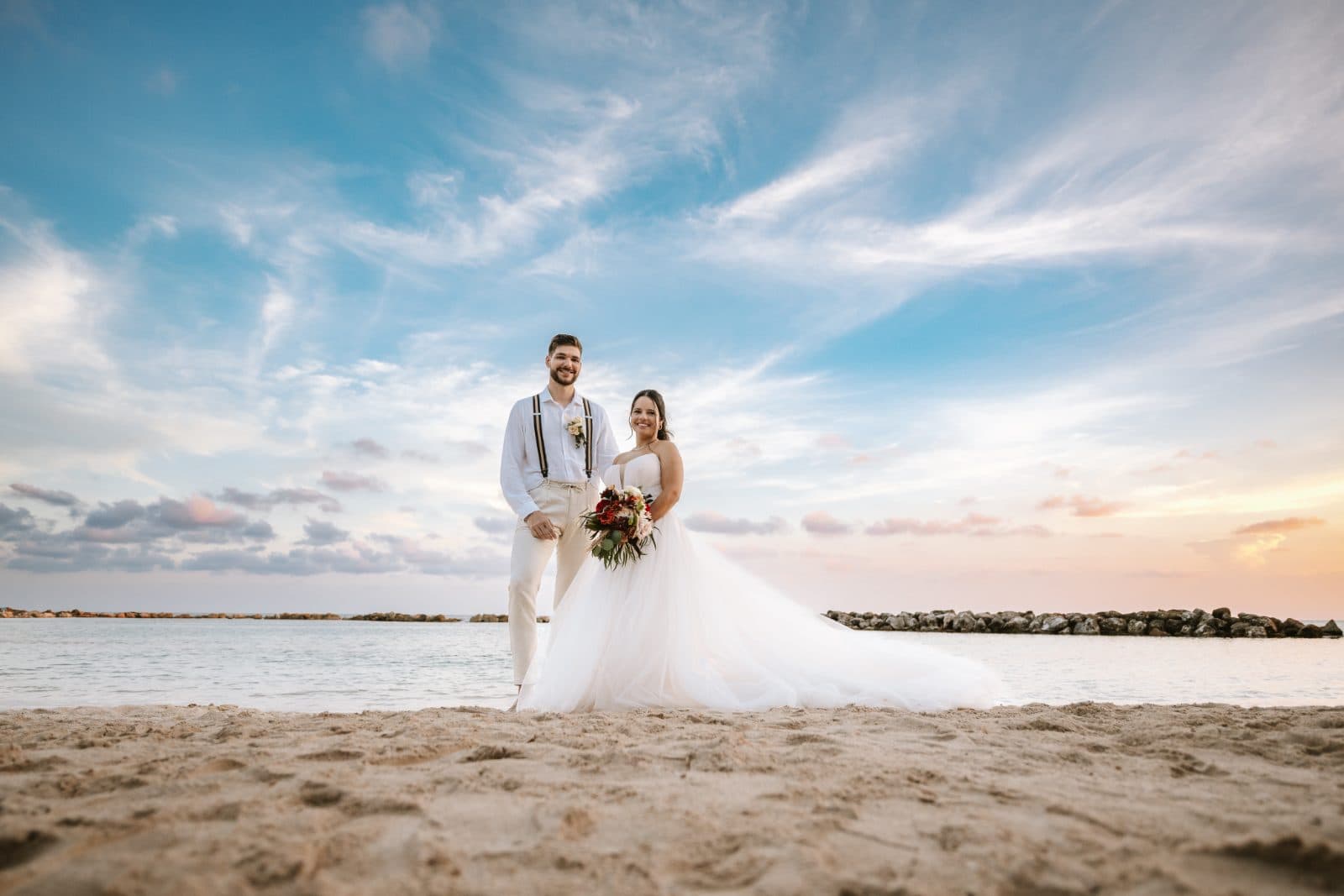 Gaëlle & Jeroen wedding in Avila Beach Hotel & De Gouverneur, Curaçao