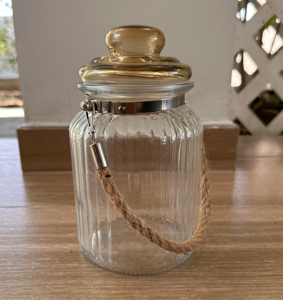 Mason Jar - Ribbed (small)