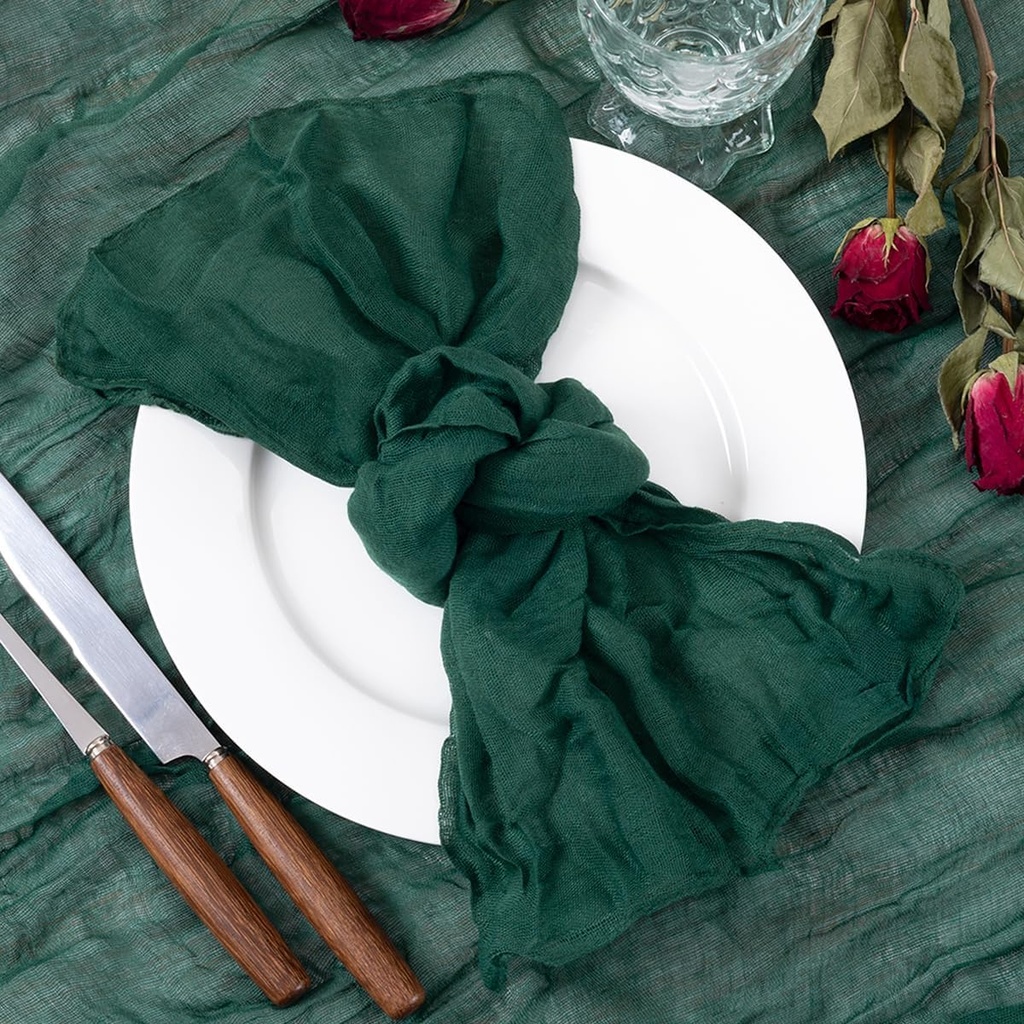 Napkin Cheesecloth - Emerald Green